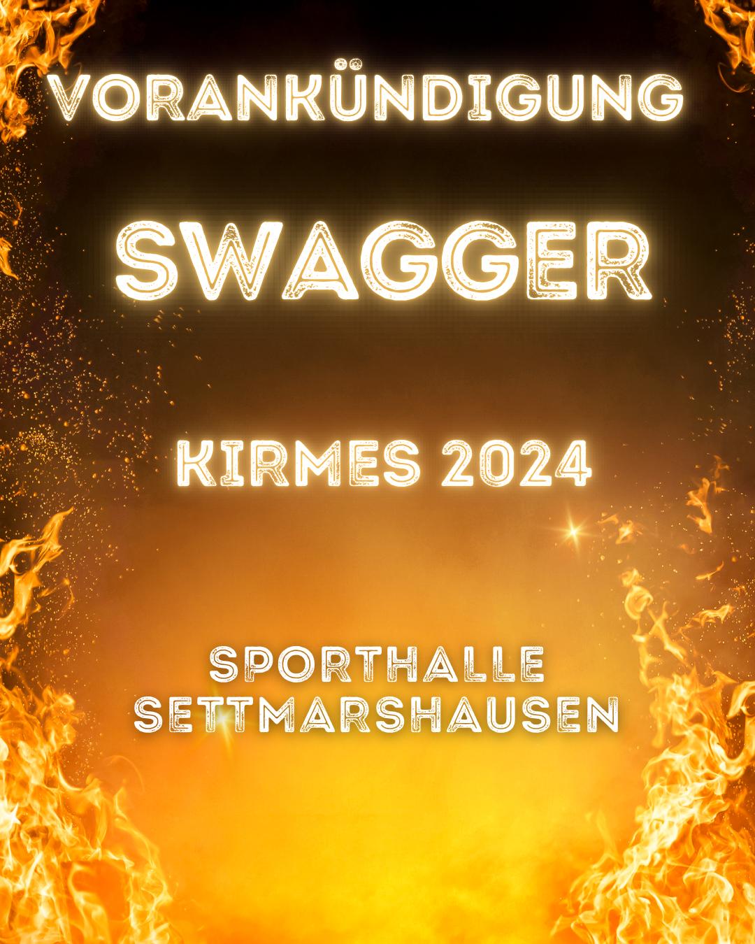 Ankündigung Kirmes Settmarshausen 2024
